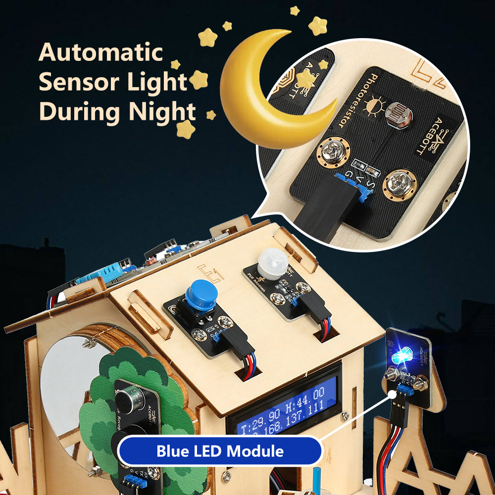 ACEBOTT Smart Home STEM STEAM  - Microbit Robot review and price