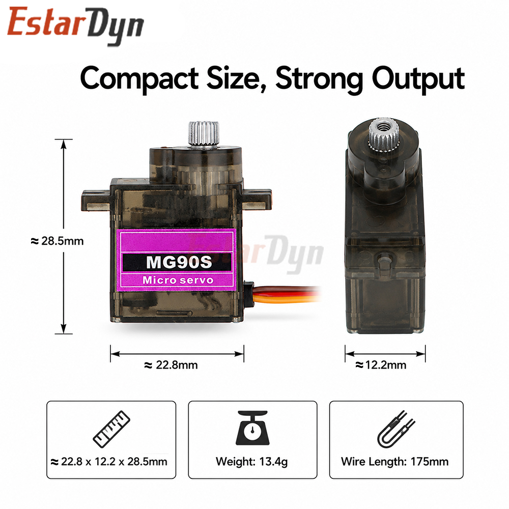 Estardyn MG90S Digital Metal G - Sg90 Servo review and price
