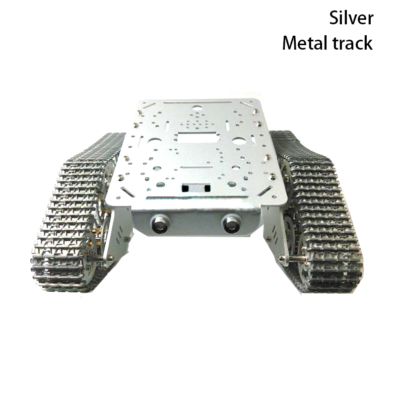 Metal 2WD Tank Chassis with Pl - Tracked Robot Chassis review and price
