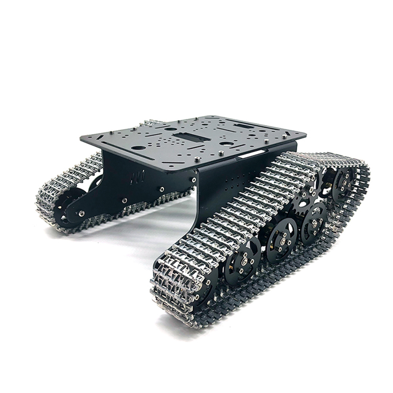 Metal 2WD Tank Chassis with Pl - Tracked Robot Chassis review and price