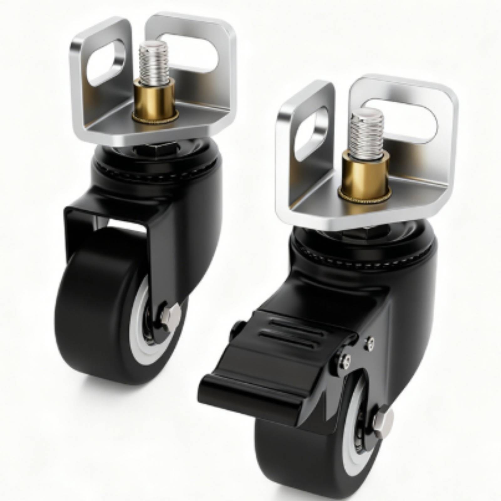 4 Pieces Angle-Steel Caster Ea - Caster Wheel review and price
