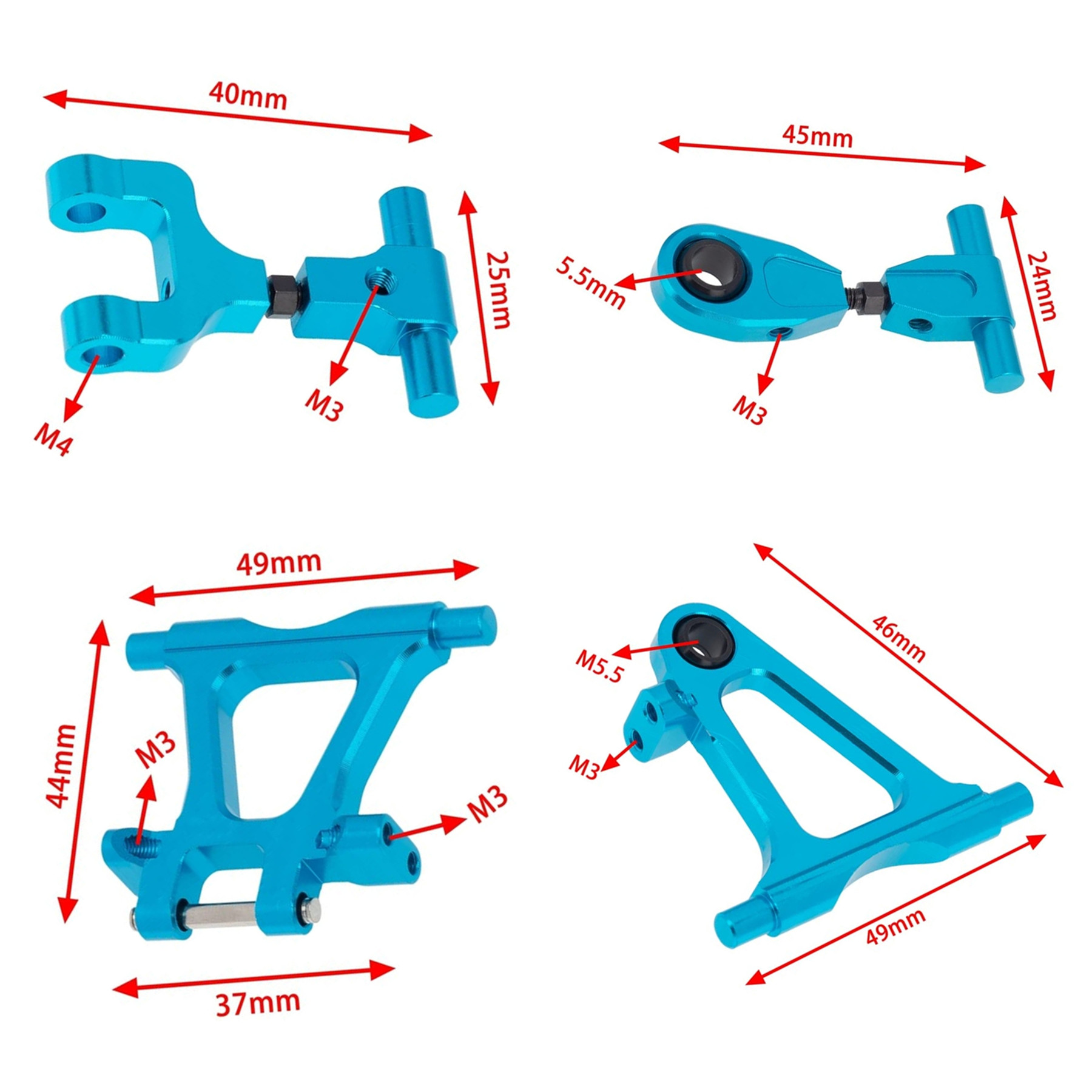 RC TT-02 Full Set Upgrade Part - Robot Car Kit review and price