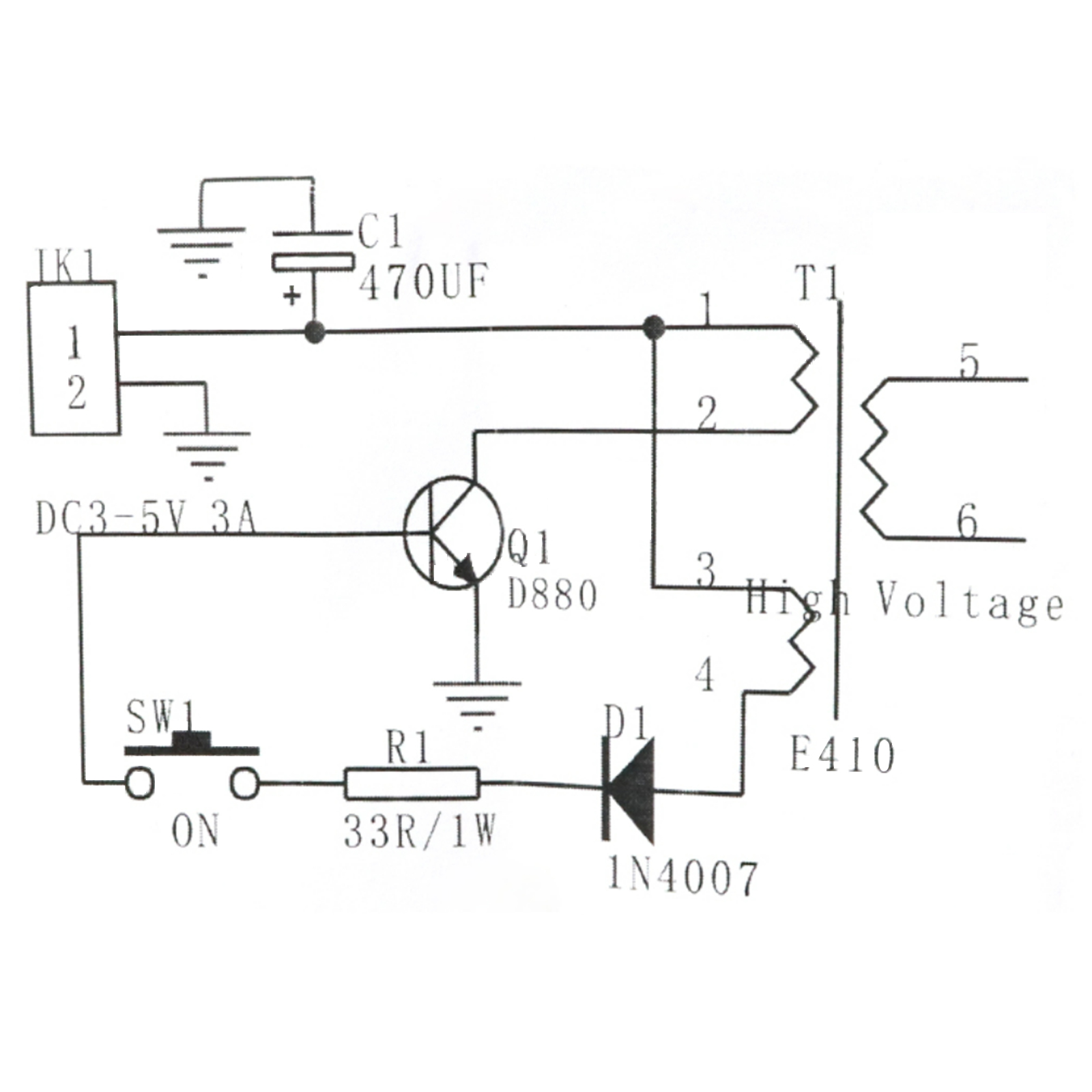 High Voltage Generator Arc Ign - Line Follower Robot review and price