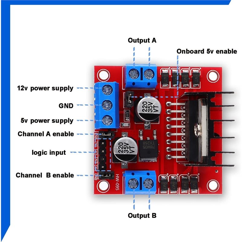AEE7-4 Pcs L298N Motor Driver  - L298N Module review and price