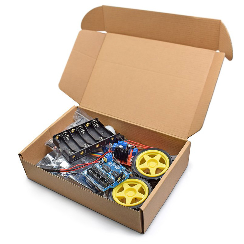 Modular Robot Car Chassis Kit  - Line Follower Robot review and price