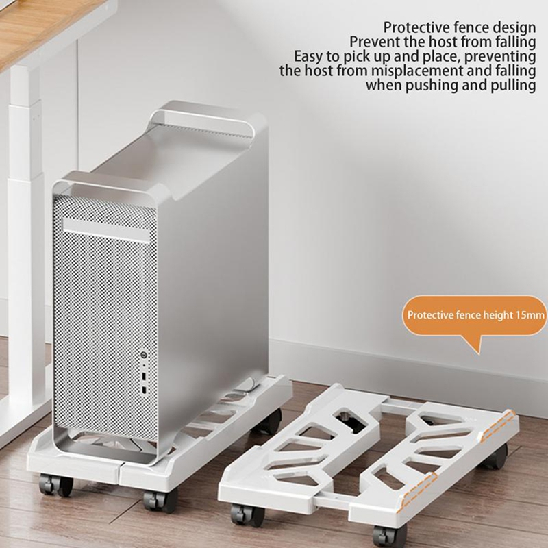 Computer Tower Stand Adjustabl - Caster Wheel review and price
