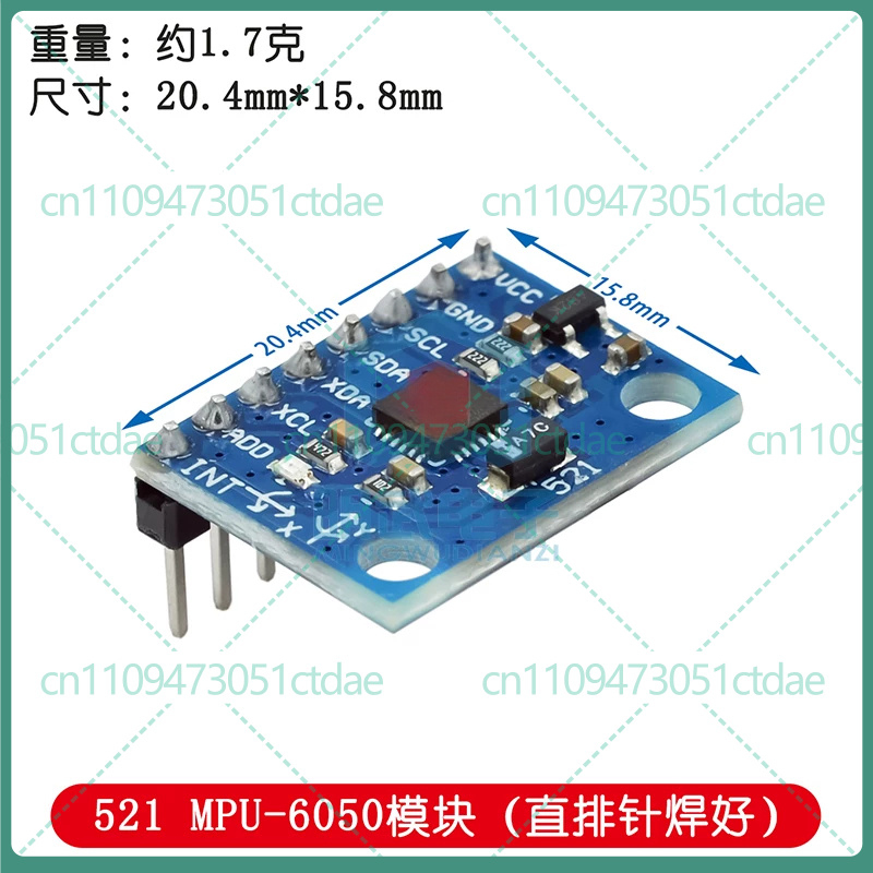 5-25pcs For GY-521 MPU6050 6DO - Accelerometer Mpu6050 review and price