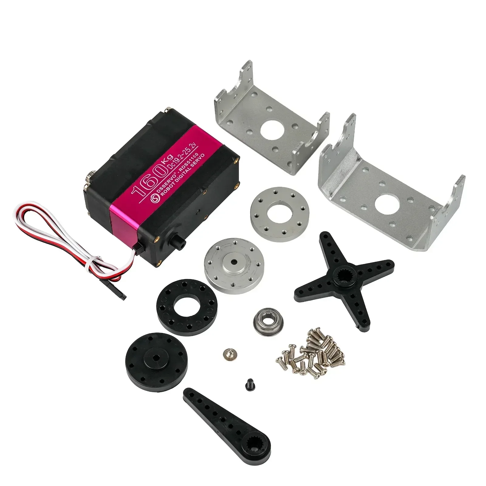 RDS51160 Digital Servo 24V 160 - Servo Bracket review and price