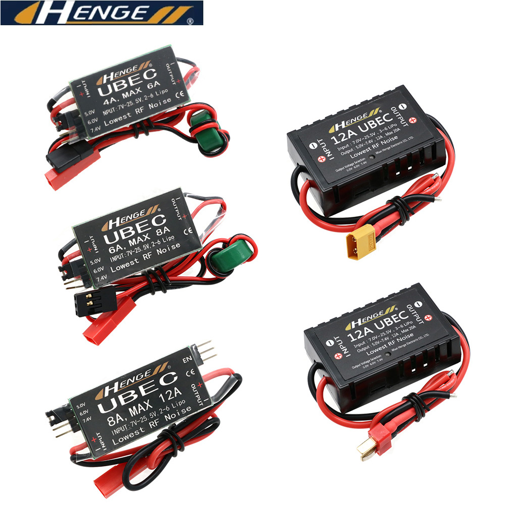 HENGE BEC 4A 6A 8A 12A UBEC 5V - Tracked Robot Chassis review and price