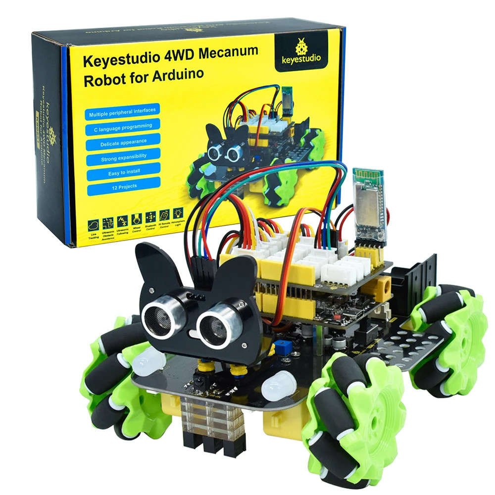 Keyestudio Mecanum 4WD  Robot  - Microbit Robot review and price